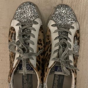 Golden goose glitter sneaker